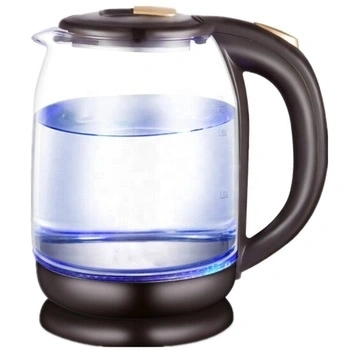 Caldera eléctrica del agua 1.8L del agua del vidrio de borosilicato de los aparatos electrodomésticos del hogar