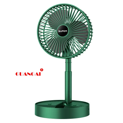 Ventilador de circulación de escritorio multifuncional Volumen de aire de tres velocidades Resistente a caídas y calor para sentirse fresco en verano