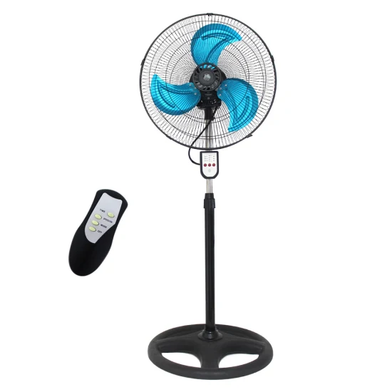 Ventilador de soporte eléctrico de 18 pulgadas industrial con pedestal de escape de enfriador de aire de CA