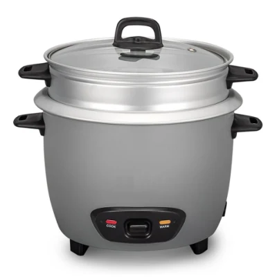 Olla arrocera de cocina eléctrica que mantiene automáticamente caliente la olla arrocera de tambor 1.5L con CB/CE